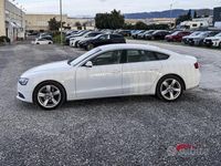 Usata Audi A5 177 CV (130 kW) 2014 Bianco Coupé