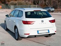 Usata Seat Leon ST Style 131 CV (96 kW) 2020 Bianco Station wagon
