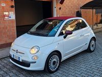 Usata Fiat 500C Lounge 95 CV (69 kW) 2011 Bianco Cabrio