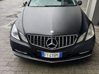 Usata Mercedes E350 231 CV (169 kW) 2009 Nero Coupé