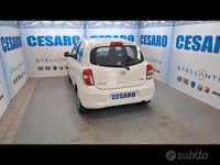 Usata Nissan Micra Acenta 80 CV (58 kW) 2012 Bianco Utilitaria
