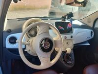 Usata Fiat 500C Lounge 100 CV (73 kW) 2010 Bianco Cabrio