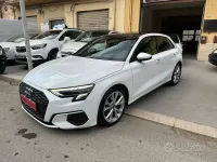 Usata Audi A3 S-Line 150 CV (110 kW) 2022 Bianco Berlina