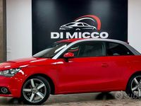 Usata Audi A1 Ambition 122 CV (89 kW) 2011 Rosso Utilitaria
