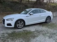 Usata Audi A5 190 CV (139 kW) 2017 Bianco Coupé