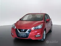 Usata Nissan Micra N-Connecta 101 CV (74 kW) 2020 Rosso Utilitaria