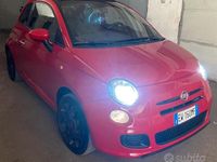 Usata Fiat 500C Lounge 69 CV (50 kW) 2014 Rosso Cabrio