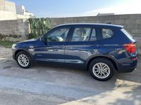 Usata BMW X3 150 CV (110 kW) 2014 Blu/azzurro SUV
