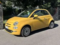 Usata Fiat 500C Lounge 69 CV (50 kW) 2016 Giallo Cabrio