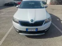 Usata Skoda Rapid Ambition 90 CV (66 kW) 2016 Bianco Utilitaria