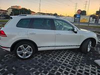 Usata VW Touareg R-line 262 CV (192 kW) 2016 Bianco SUV
