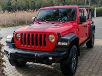 Usata Jeep Wrangler Unlimited Sport 200 CV (147 kW) 2020 Rosso SUV