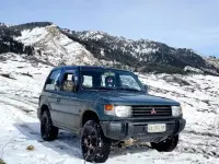 Usata Mitsubishi Pajero 100 CV (73 kW) 1995 Verde SUV