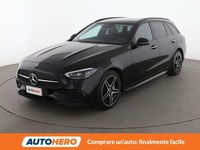 Usata Mercedes C300e Premium 204 CV (150 kW) 2022 Nero Station wagon