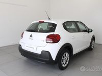 Usata Citroën C3 Feel 83 CV (61 kW) 2019 Bianco Utilitaria