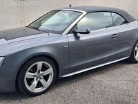Usata Audi A5 Cabriolet S-Line 190 CV (139 kW) 2015 Grigio Cabrio