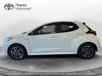 Usata Toyota Yaris Hybrid Lounge 115 CV (84 kW) 2021 Bianco Utilitaria