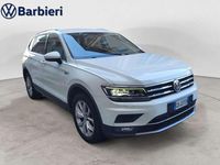 Usata VW Tiguan Allspace Advance 150 CV (110 kW) 2020 Bianco SUV
