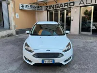 Usata Ford Focus Titanium 120 CV (88 kW) 2015 Bianco Berlina