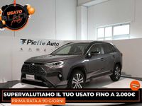 Usata Toyota RAV4 Hybrid Lounge 222 CV (163 kW) 2019 Grigio SUV
