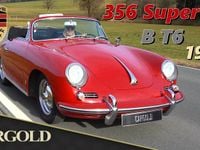 Usata Porsche 356 90 CV (66 kW) 1962 Rosso Cabrio