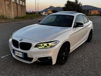 Begagnad BMW 225 M Sport 224 HK (164 kW) 2015 Vit Sportkupé