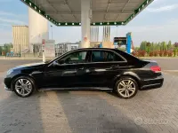 Usata Mercedes E220 Premium 170 CV (125 kW) 2013 Nero Berlina