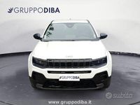 Usata Jeep Avenger Longitude 101 CV (74 kW) 2025 Bianco SUV