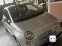 Usata Fiat 500 69 CV (50 kW) 2009 Grigio Cabrio