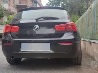 Usata BMW 118 Sport Line 150 CV (110 kW) 2017 Nero Utilitaria