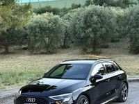 Begagnad Audi A3 S-Line 116 HK (85 kW) 2020 Svart Sedan