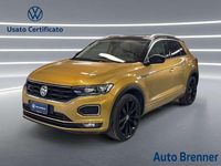 Usata VW T-Roc Advance 150 CV (110 kW) 2019 Curcuma yellow metallizzato ne SUV