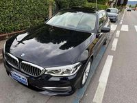 Usata BMW 525 Luxury Line 231 CV (169 kW) 2017 Blu Station wagon