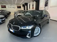 Usata BMW 520 Luxury Line 190 CV (139 kW) 2022 Nero metallizzato Berlina