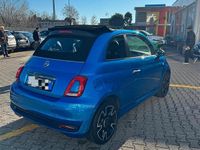 Usata Fiat 500 69 CV (50 kW) 2019 Blu Cabrio
