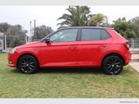 Begagnad Skoda Fabia Design Edition 75 HK (55 kW) 2018 Röd Sedan