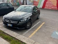Usata Mercedes C180 116 CV (85 kW) 2019 Nero Berlina