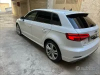Usata Audi A3 S-Line 150 CV (110 kW) 2020 Bianco Berlina