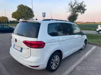 Usata VW Touran 115 CV (84 kW) 2016 Bianco Monovolume