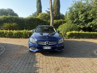 Usata Mercedes C220 Business 170 CV (125 kW) 2017 Blu/azzurro Station wagon