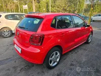 Usata VW Polo 90 CV (66 kW) 2012 Rosso Utilitaria