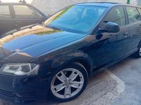 Usata Audi A3 90 CV (66 kW) 2009 Nero Utilitaria