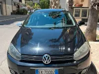 Usata VW Golf VI 105 CV (77 kW) 2011 Nero Station wagon