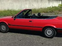 Usata BMW 320 Cabriolet Efficient Dynamics 129 CV (94 kW) 1988 Rosso Cabrio