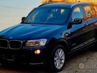 Usata BMW X3 Efficient Dynamics 184 CV (135 kW) 2012 Nero SUV
