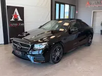 Usata Mercedes E220 Premium Plus 194 CV (142 kW) 2019 Nero Coupé