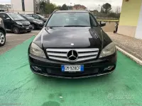 Usata Mercedes C200 Avantgarde 136 CV (100 kW) 2008 Nero Station wagon