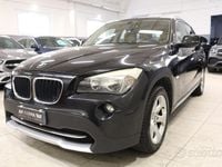 Usata BMW X1 Efficient Dynamics 177 CV (130 kW) 2009 Nero SUV