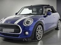 Usata Mini Cooper Cabriolet Hype 116 CV (85 kW) 2018 Blu Cabrio