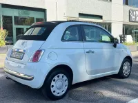 Usata Fiat 500C Lounge 69 CV (50 kW) 2015 Bianco Cabrio